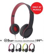 Stuff Folding Headphones Each