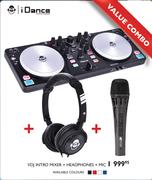 iDance VDj Intro Mixer + Headphones + MIC