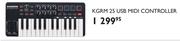 Samson KGRM 25 USB Midi Controller