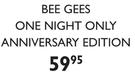 Bee Gees One Night Only Anniversary Edition