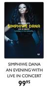 Simphiwe Dana An Evening With Live In Concert