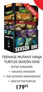 Teenage Mutant Ninja Turtles Season One-4 Discs