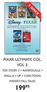 Pixar Ultimate Col. Vol 3-5 Discs