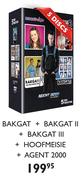 Bakgat + Bakgat II + Bakgat III + Hoofmeisie + Agent 2000-5 Discs