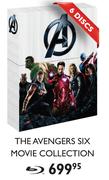 The Avengers Six Movie Collection 6 Discs