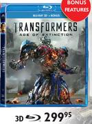 Transformers Age Of Extinction 3D Blu-Ray
