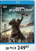 Dawn Of The Planet Of The Apes 3D Blu-Ray