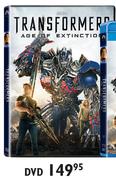 Transformers Age Of Extinction DVD