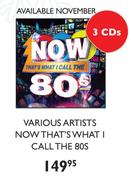 Various Artists Now That's What I Call The 80S-3 CDs
