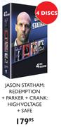 Jason Statham 4 Discs Set