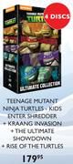 Teenage Mutant Ninja Turtles 4 Disc Set