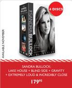Sandra Bullock 4 Discs Set