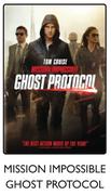 Mission Impossible Ghost Protocol DVD-Each
