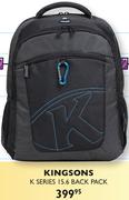Kingsons K Series 15.6 Back Pack