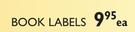 Book Labels-Each