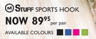 Stuff Sports Hook- Per Pair