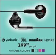 JBL yurbuds Ironman Inspire-Per Pair