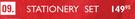One Direction Stationery Set