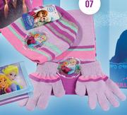 Disney Frozen 3 Piece Beanie, Gloves & Scarf Set