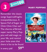 Mary Poppins DVD