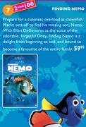 Finding Nemo DVD