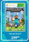 Xbox 360 Minecraft
