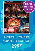 PS3 Mortal Kombat Komplete Edition