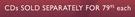 Hill Song Ultimate Worship CDs-Each