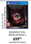 PS4 Resident Evil Revelations 2