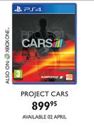 PS4 Project Cars