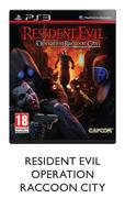 Resident Evil Operation Raccoon City PS3 Game