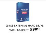 PS3 250GB External Hard Drive With Bracket