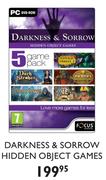 Darkness & Sorrow Hidden Object Games