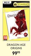 Dragon Age Origins PC DVD