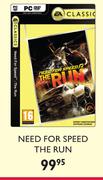 Need For Speed The Run PC DVD