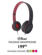 Stuff Folding Headphones
