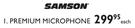 Samson Premium Microphone 
