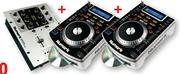 Numark Dj Mixer M101 + 2xCD Player NDX200