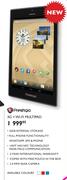 Prestigio 3G+Wi-Fi Multipad