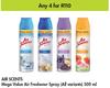 Air Scents Mega Value Air Freshener Spray (All Variants)-For Any 5 x 500ml