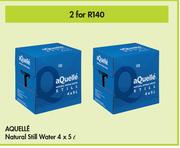 Aquelle Natural Still Water-For 2 x 4 x 5L