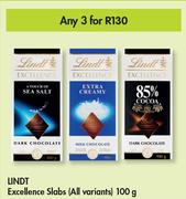 Lindt Excellence Slabs (All Variants)-For Any 3 x 100g