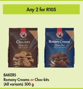 Bakers Romany Creams Or Choc Kits (All Variants)-For Any 2 x 500g