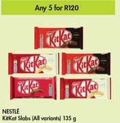 Nestle Kitkat Slabs (All Variants)-For Any 5 x 135g