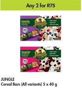 Jungle Cereal Bars (All Variants)-For Any 2 x 5 x 40g