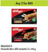 Kellogg's Granola Bars (All Variants)-For Any 2 x 5 x 44g
