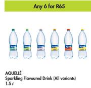 Aquelle Sparkling Flavoured Drink (All Variants)-For Any 6 x 1.5L