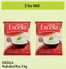 Excella Parboiled Rice 2kg - For 2