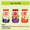Nola Mayonnaise-For Any 3 x 730/750/780g