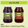Koo Beetroot Sliced Or Grated & Spiced-For Any 2 x 780g
